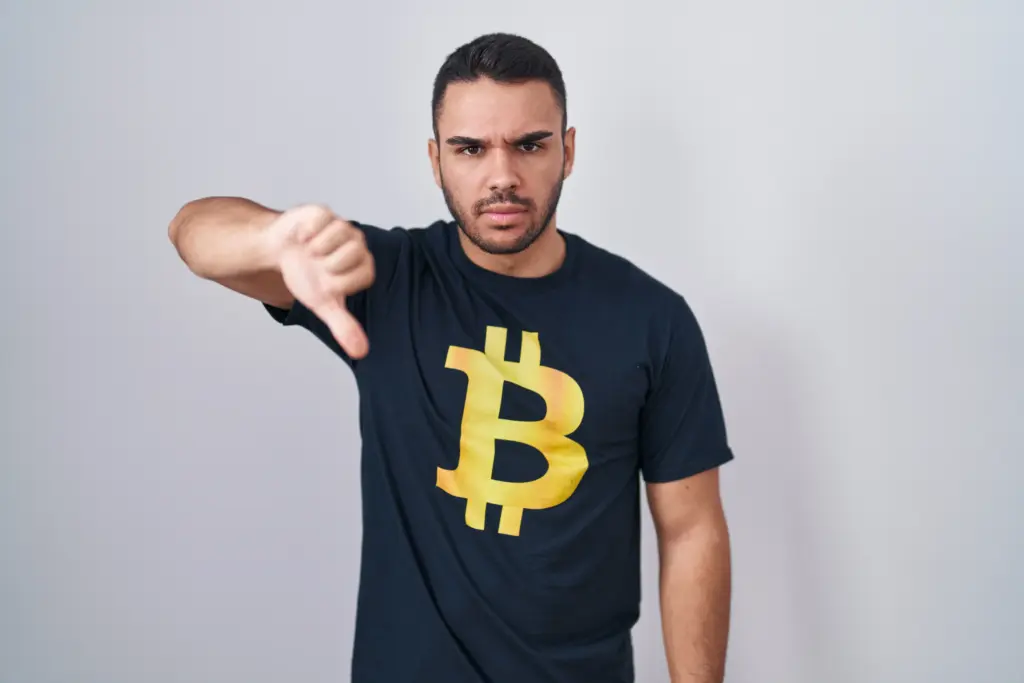 Падение биткоина
